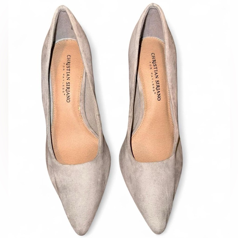 Christian Siriano Women's Elegant Gray Heels
